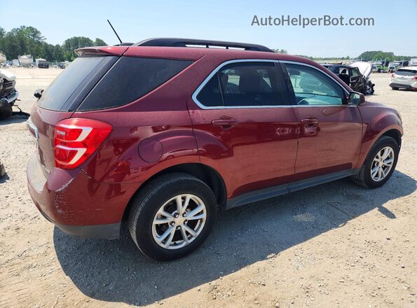 2GNFLFEK1G6236096 2016 CHEVROLET EQUINOX Red Tył prawy