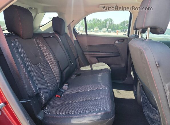 2GNFLFEK1G6236096 2016 CHEVROLET EQUINOX Red Widok wnętrza z tyłu