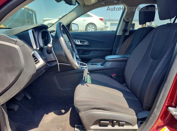 2GNFLFEK1G6236096 2016 CHEVROLET EQUINOX Red Widok wnętrza z przodu