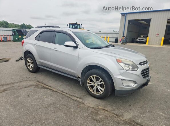 2GNFLFEK1H6293593 2017 CHEVROLET EQUINOX Серебряный Передняя правая четверть