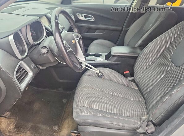 2GNFLFEK1H6293593 2017 CHEVROLET EQUINOX Серебряный Вид салона спереди