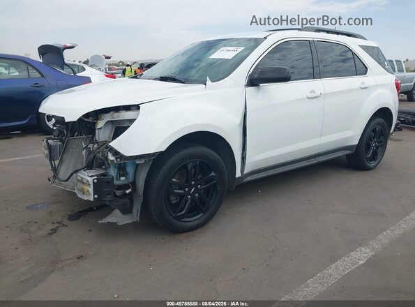2GNFLFEK2H6164441 2017 CHEVROLET EQUINOX White წინა მარცხენა ხედი სამი მეოთხედიდან