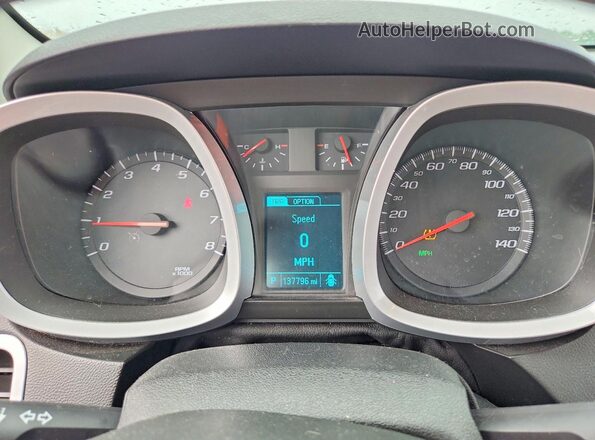 2GNFLFEK2H6223911 2017 CHEVROLET EQUINOX Black Вид щитка приладів