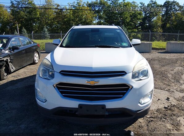 2GNFLFEK2H6240403 2017 CHEVROLET EQUINOX White Widok zestawu wskaźników