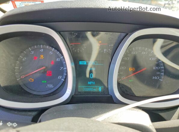 2GNFLFEK3G6280939 2016 CHEVROLET EQUINOX White ხელსაწყოთა პანელის ხედი