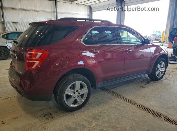 2GNFLFEK4G6208339 2016 CHEVROLET EQUINOX Maroon Tył prawy