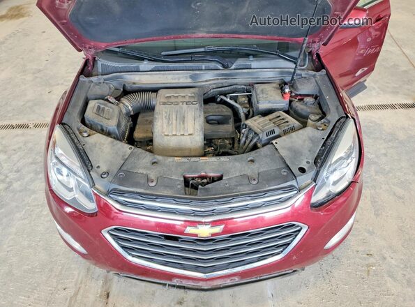2GNFLFEK4G6208339 2016 CHEVROLET EQUINOX Maroon Widok komory silnika