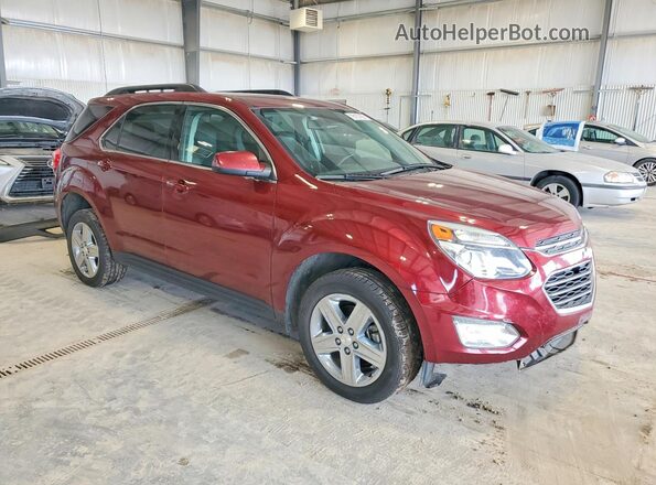 2GNFLFEK4G6208339 2016 CHEVROLET EQUINOX Maroon Przód prawy