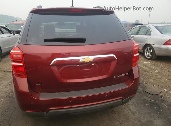 2GNFLFEK5G6258294 2016 CHEVROLET EQUINOX Red Հետևի տեսք