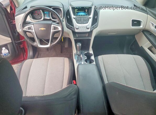 2GNFLFEK5G6258294 2016 CHEVROLET EQUINOX Red Առջևի վահանակի տեսք