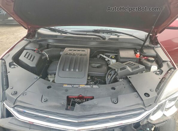 2GNFLFEK5G6258294 2016 CHEVROLET EQUINOX Red Շարժիչի բաժամունքի տեսք