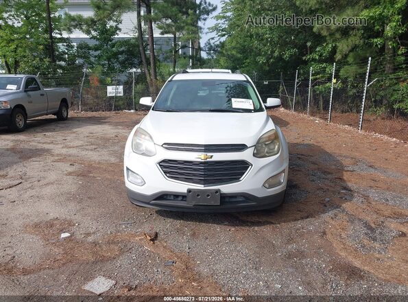 2GNFLFEK6G6281390 2016 CHEVROLET EQUINOX White Vista del cuadro de instrumentos