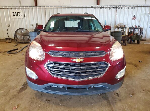 2GNFLFEK6H6146153 2017 CHEVROLET EQUINOX Burgundy Widok z przodu