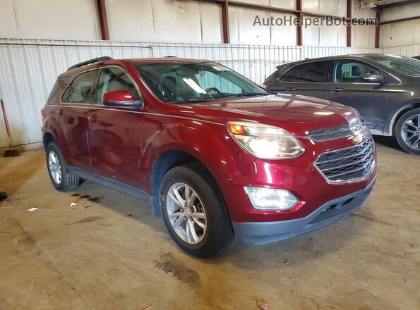 2GNFLFEK6H6146153 2017 CHEVROLET EQUINOX Burgundy Przód prawy