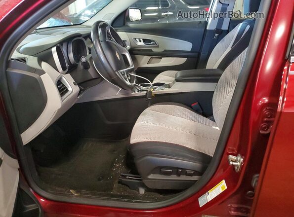 2GNFLFEK6H6146153 2017 CHEVROLET EQUINOX Burgundy Widok wnętrza z przodu
