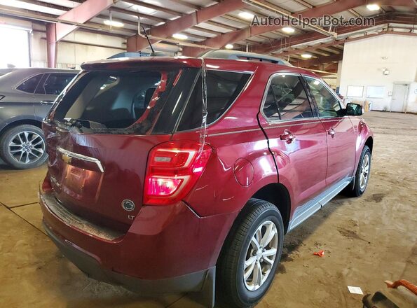 2GNFLFEK6H6146153 2017 CHEVROLET EQUINOX Burgundy Tył prawy