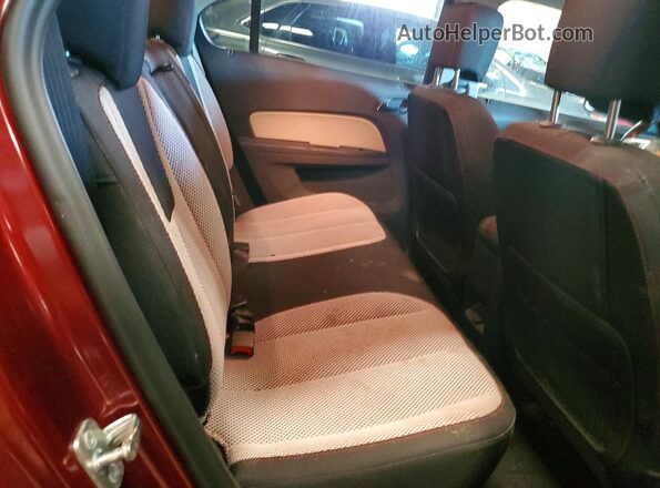 2GNFLFEK6H6146153 2017 CHEVROLET EQUINOX Burgundy Widok tylnych siedzeń