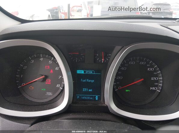 2GNFLFEK7G6159931 2016 CHEVROLET EQUINOX White Rear seats view