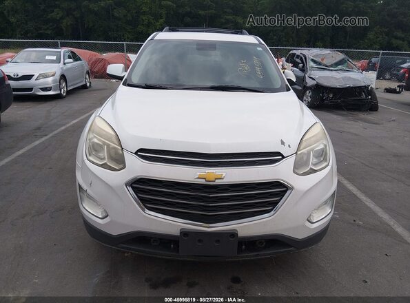 2GNFLFEK7G6159931 2016 CHEVROLET EQUINOX White Instrument cluster view