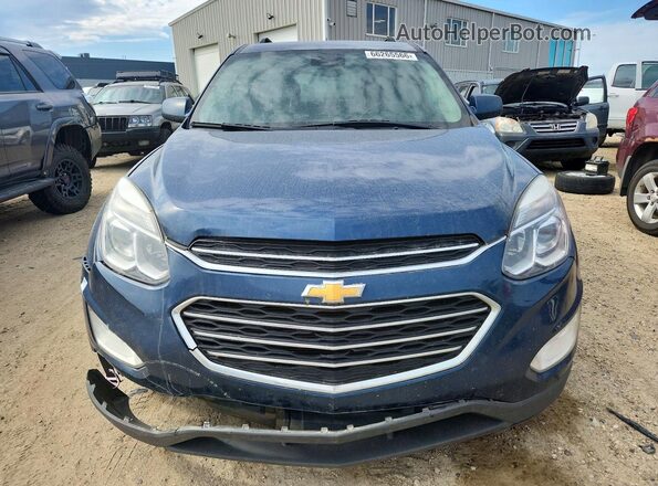 2GNFLFEK7G6220758 2016 CHEVROLET EQUINOX Blue Вид спереду