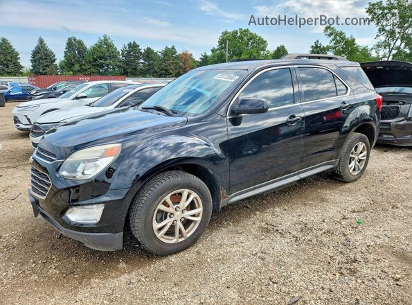 2GNFLFEK7G6274318 2016 CHEVROLET EQUINOX Black Trasero izquierdo