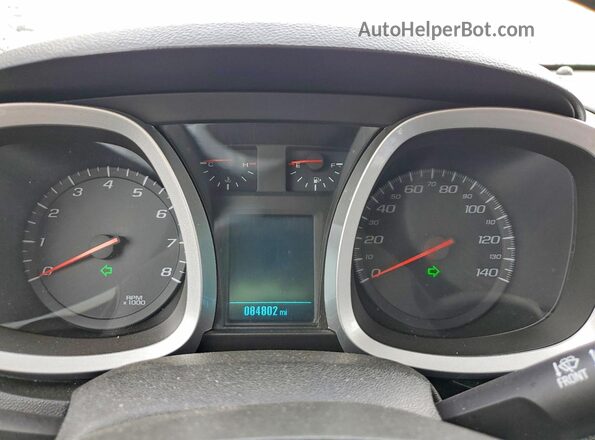 2GNFLFEK7G6314414 2016 CHEVROLET EQUINOX White Vista del cuadro de instrumentos