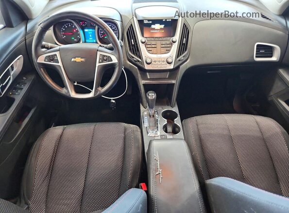 2GNFLFEK7H6121892 2017 CHEVROLET EQUINOX Серебряный Вид панели приборов
