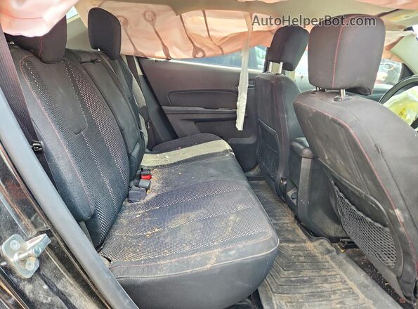 2GNFLFEK9G6201225 2016 CHEVROLET EQUINOX Black Rear seats view