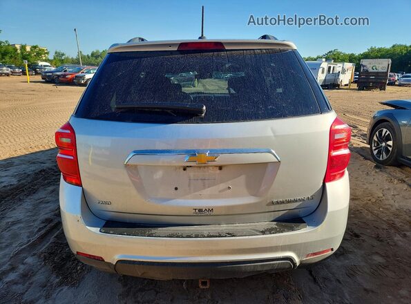 2GNFLFEKXG6117589 2016 CHEVROLET EQUINOX Silver Widok z tyłu
