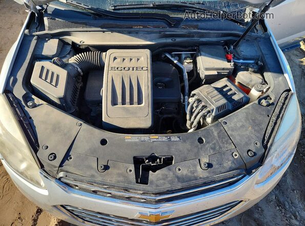 2GNFLFEKXG6117589 2016 CHEVROLET EQUINOX Silver Widok komory silnika