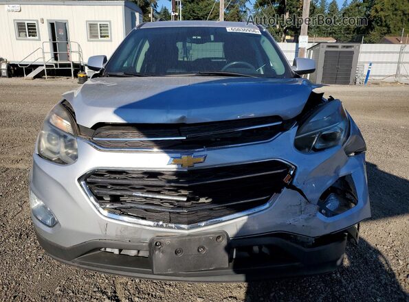 2GNFLFEKXG6207552 2016 CHEVROLET EQUINOX Silver წინა ხედი