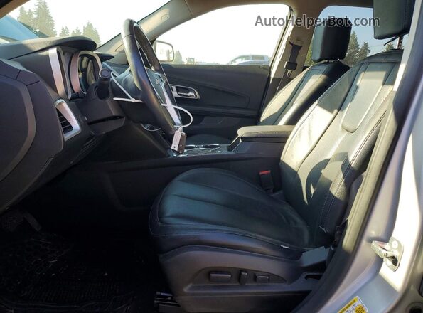 2GNFLFEKXG6207552 2016 CHEVROLET EQUINOX Silver წინა სალონის ხედი
