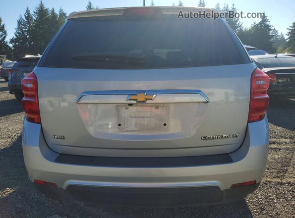 2GNFLFEKXG6207552 2016 CHEVROLET EQUINOX Silver უკანა ხედი