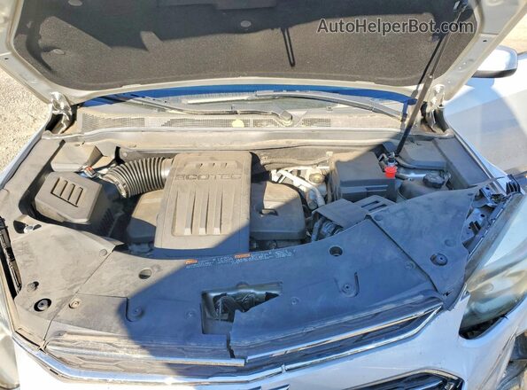 2GNFLFEKXG6207552 2016 CHEVROLET EQUINOX Silver ძრავის განყოფილების ხედი