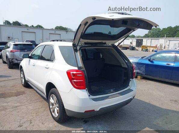 2GNFLFEKXG6219720 2016 CHEVROLET EQUINOX White Trasero izquierdo