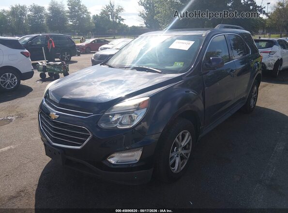 2GNFLFEKXG6251129 2016 CHEVROLET EQUINOX Blue Vista tres cuartos delantera izquierda