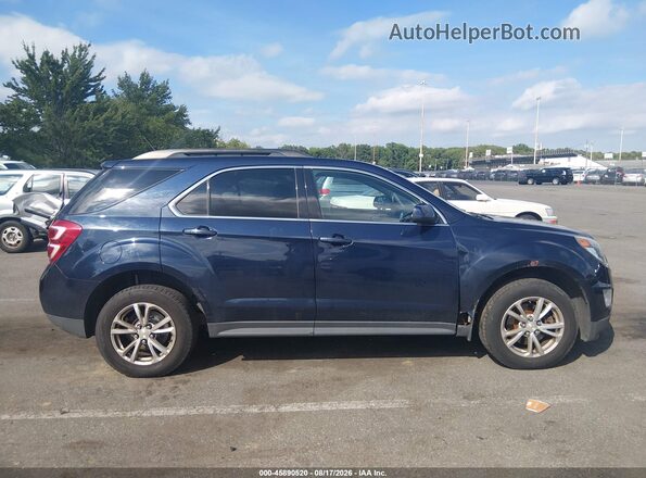 2GNFLFEKXG6251129 2016 CHEVROLET EQUINOX Blue Vista interior trasera