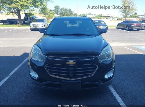 2GNFLFEKXG6301074 2016 CHEVROLET EQUINOX Black Dashboard view