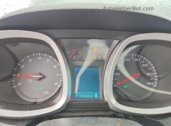 2GNFLFEKXH6175641 2017 CHEVROLET EQUINOX Gray ხელსაწყოთა პანელის ხედი