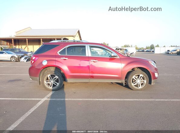 2GNFLGE36G6176458 2016 CHEVROLET EQUINOX Red Вид задньої частини салону