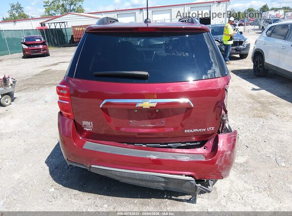 2GNFLGE36G6242507 2016 CHEVROLET EQUINOX Красный 
