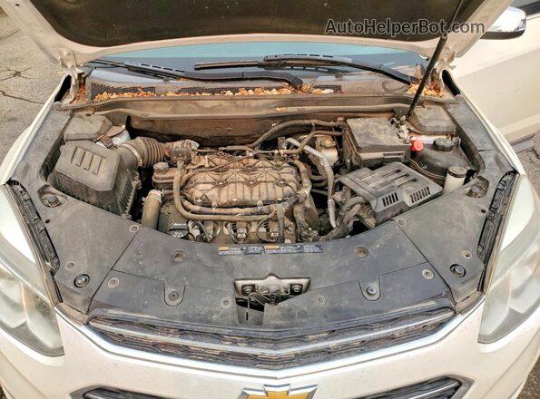 2GNFLGE38H6166760 2017 CHEVROLET EQUINOX White Вид задньої частини салону