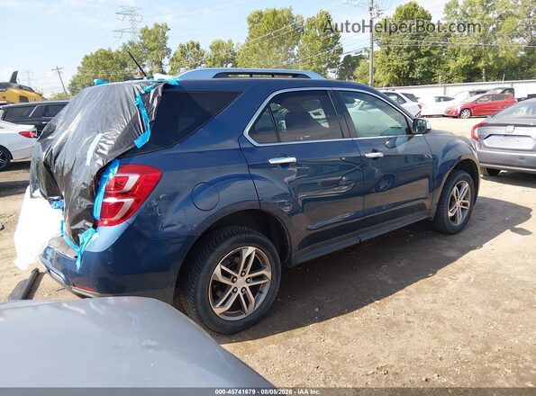 2GNFLGE39G6169357 2016 CHEVROLET EQUINOX Blue Trasero derecho