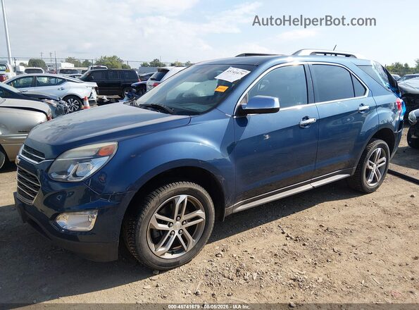 2GNFLGE39G6169357 2016 CHEVROLET EQUINOX Blue Vista tres cuartos delantera izquierda