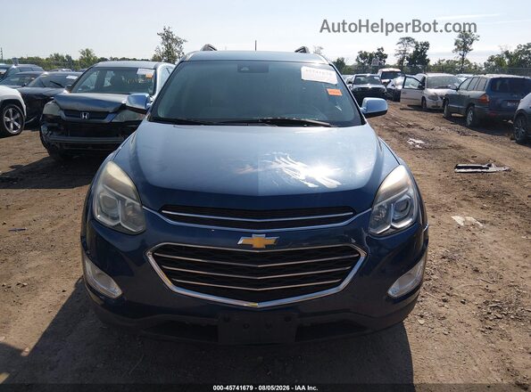 2GNFLGE39G6169357 2016 CHEVROLET EQUINOX Blue Vista interior trasera