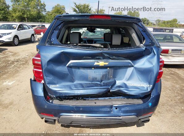 2GNFLGE39G6169357 2016 CHEVROLET EQUINOX Blue Vista frontal