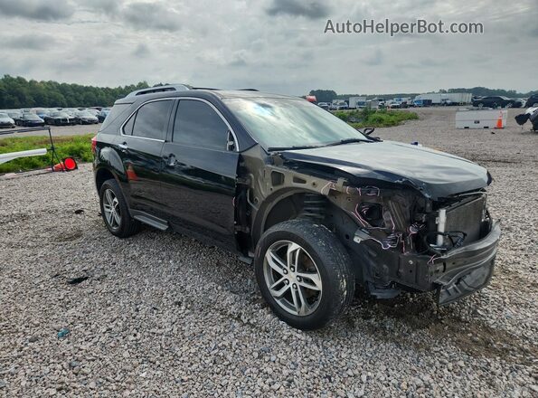 2GNFLGE39H6233916 2017 CHEVROLET EQUINOX Черный Передняя правая четверть