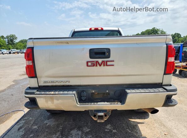 2GT22NEGXK1238919 2019 GMC SIERRA Silver Вид ззаду