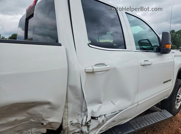 2GT22PEG0K1153678 2019 GMC SIERRA White Rear seats view