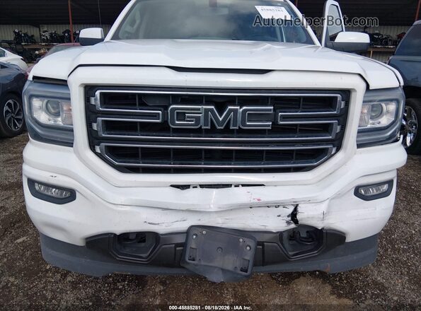 2GTV2LEC8K1214875 2019 GMC SIERRA White Widok z przodu
